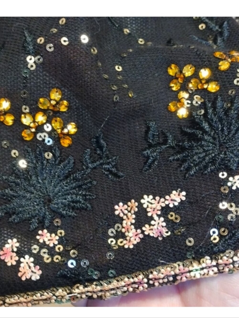 HTF Free People Dance Till Dawn Embroidered Sequin Top - Picture 14 of 16